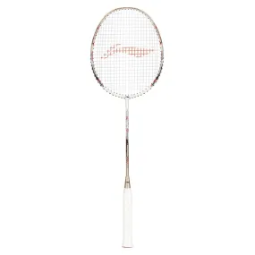 Li-Ning Air-Force 79 Strung Badminton Racquet (White/Gold/Red)