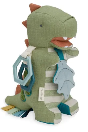 Link & Love Dino Activity Plush with Teether Toy