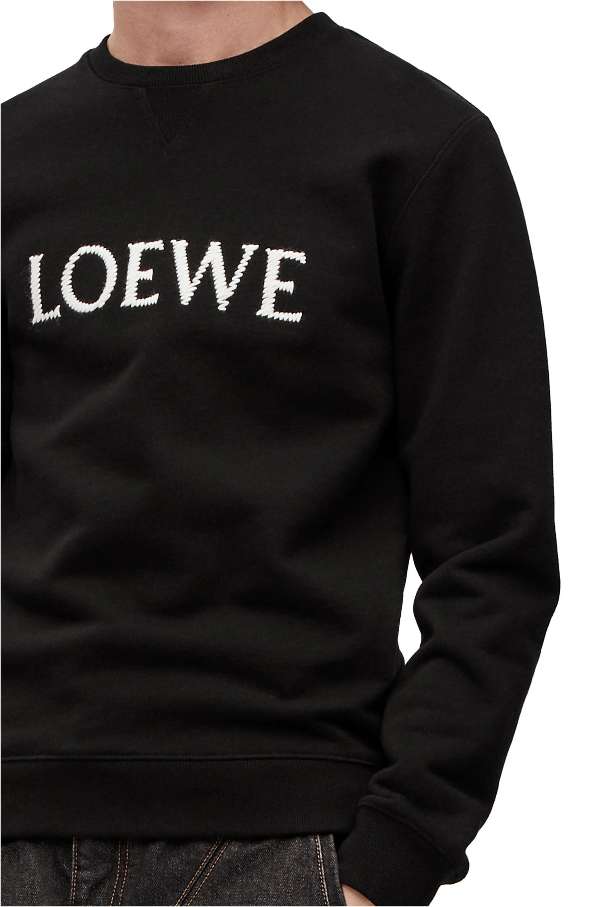 LOEWE  |Unisex Street Style Cotton Logo Luxury