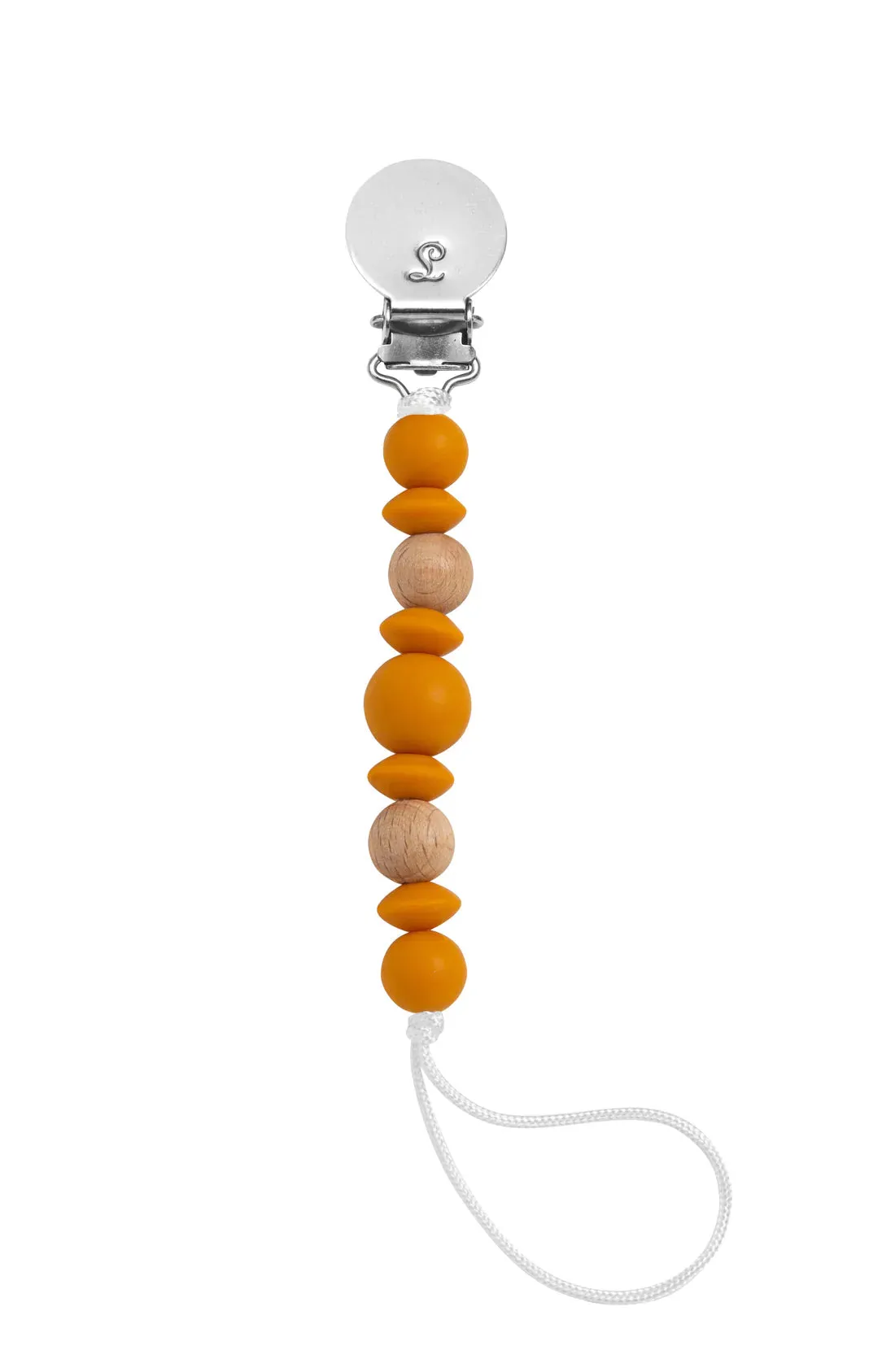 Luna Pacifier Clip, Sunflower