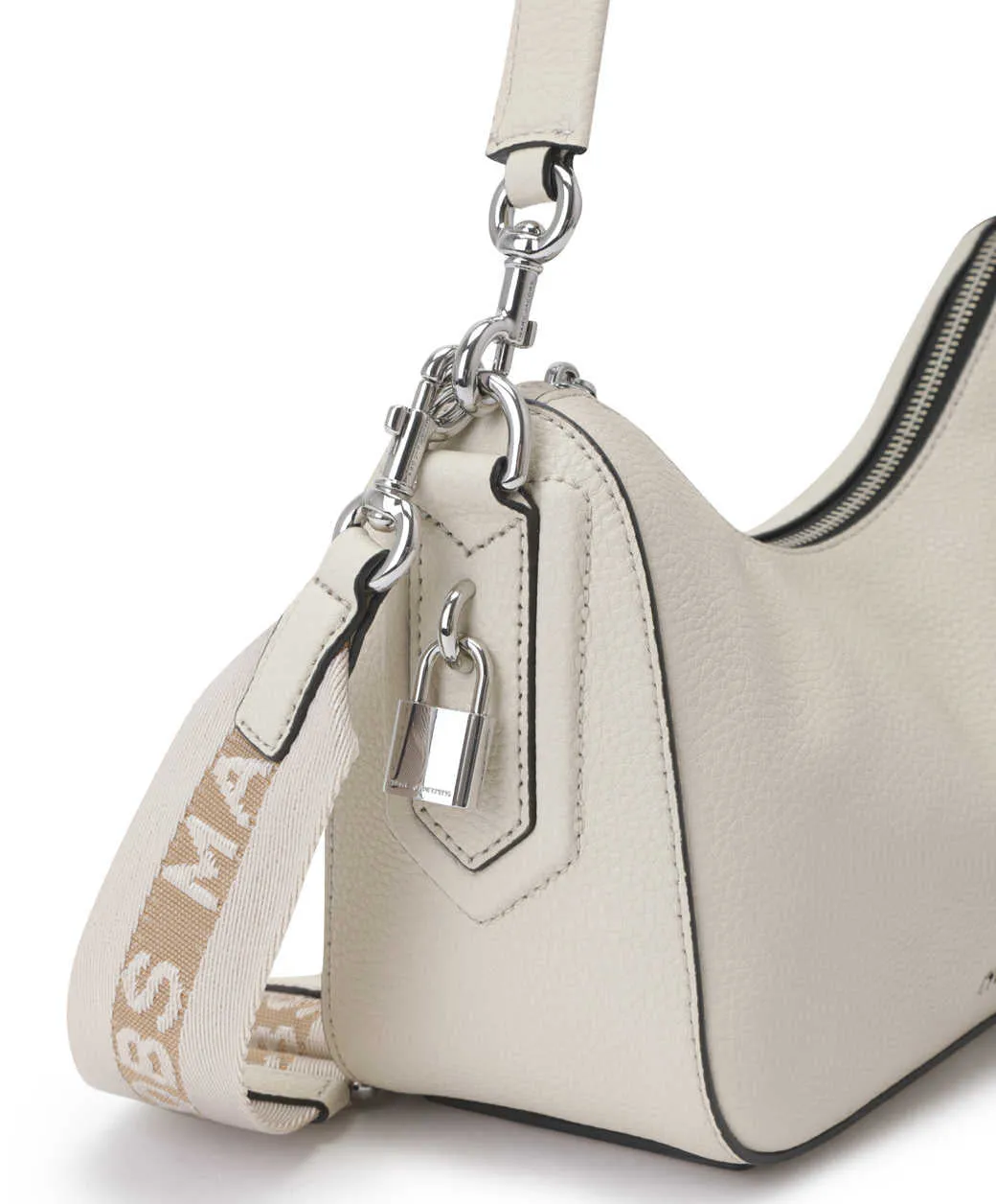 MARC JACOBS Drifter Small Hobo Marshmallow Bag