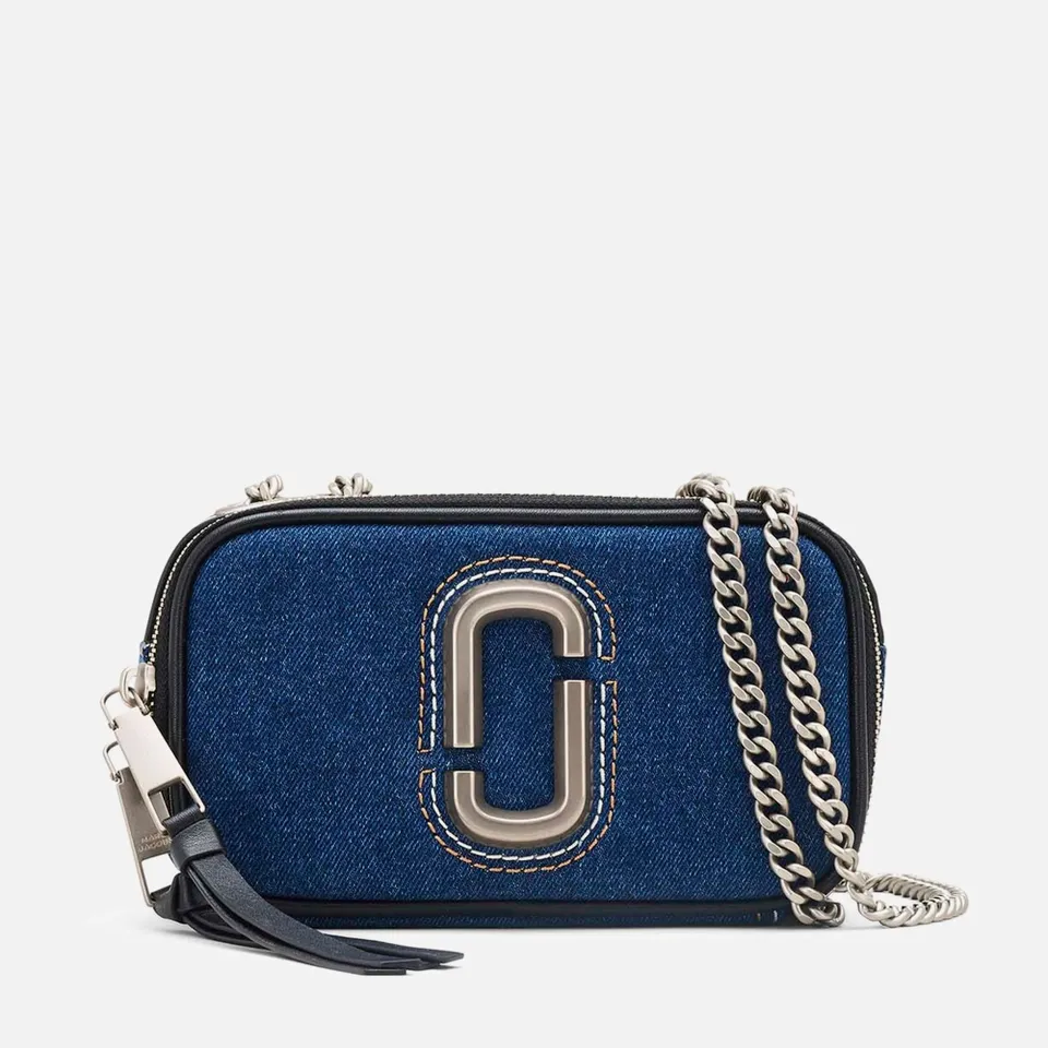 Marc Jacobs The Denim Chain Snapshot Bag