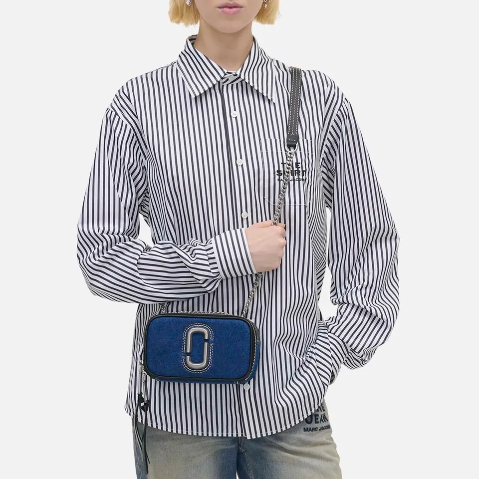 Marc Jacobs The Denim Chain Snapshot Bag