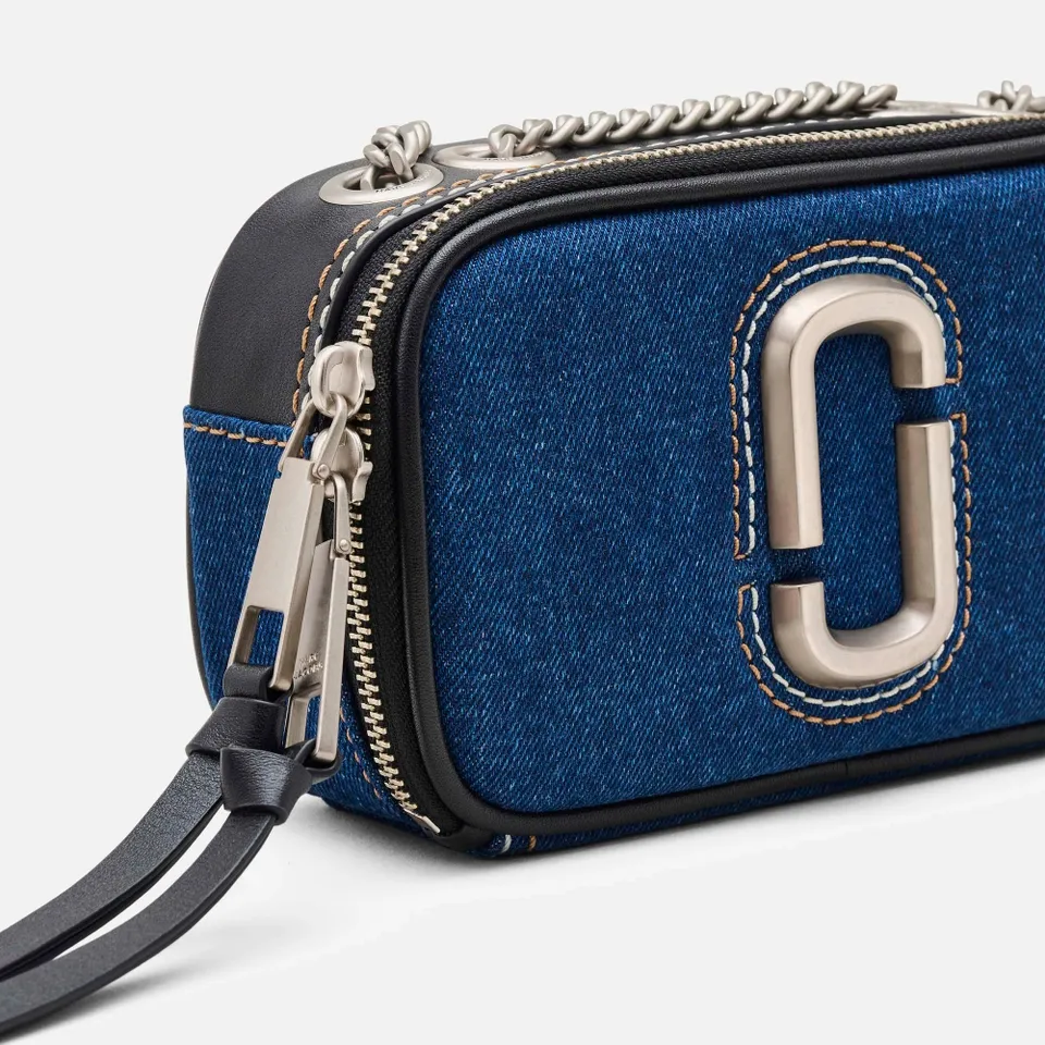 Marc Jacobs The Denim Chain Snapshot Bag