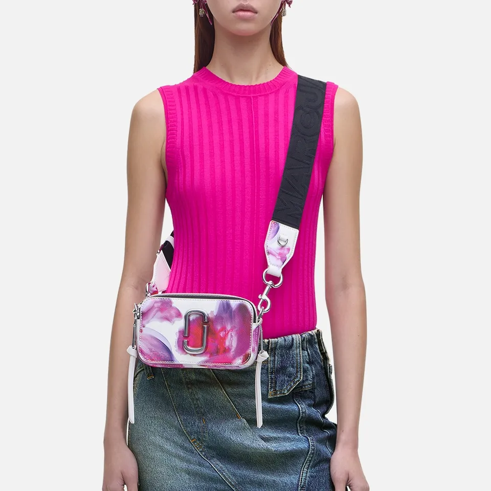 Marc Jacobs The Future Floral Snapshot Leather Bag