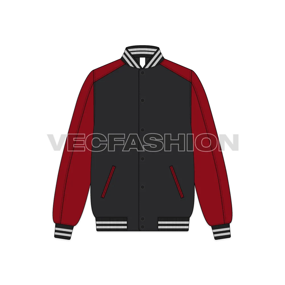 Mens Stylish Varsity Jacket