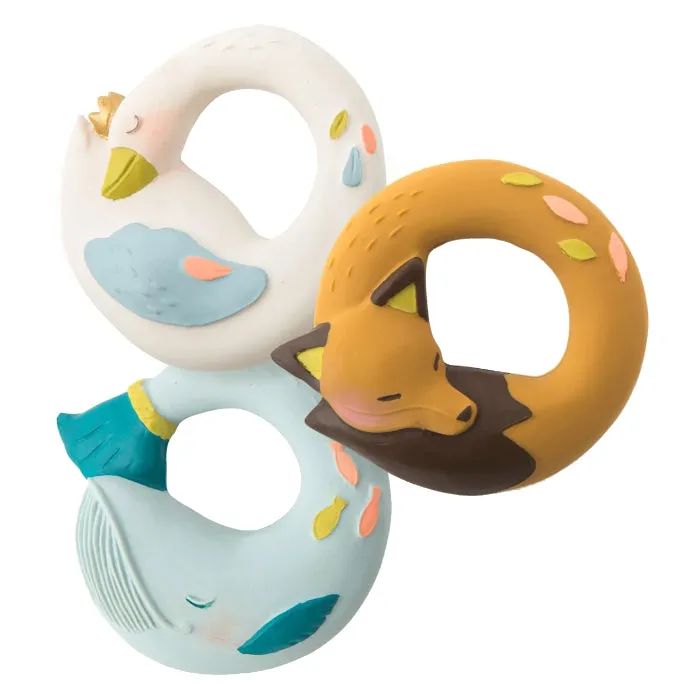 Moulin Roty Le Voyage D'Olga Olga The Goose Teething Ring