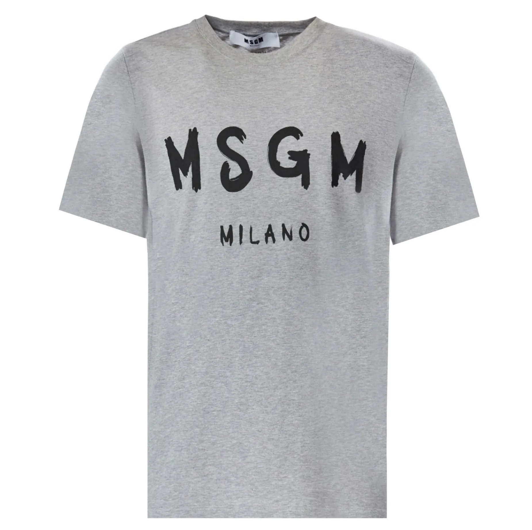 MSGM  |Unisex Cotton Logo Designers T-Shirts