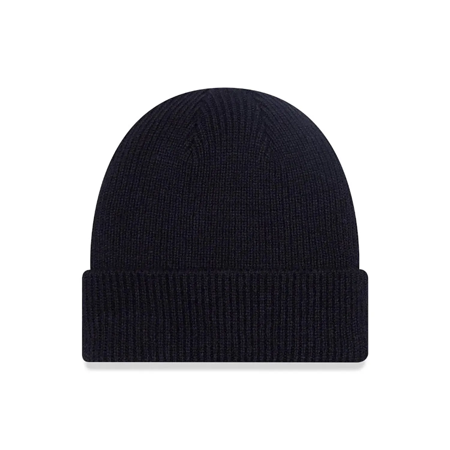 NEW ERA WOOL CUFF BLACK KNIT