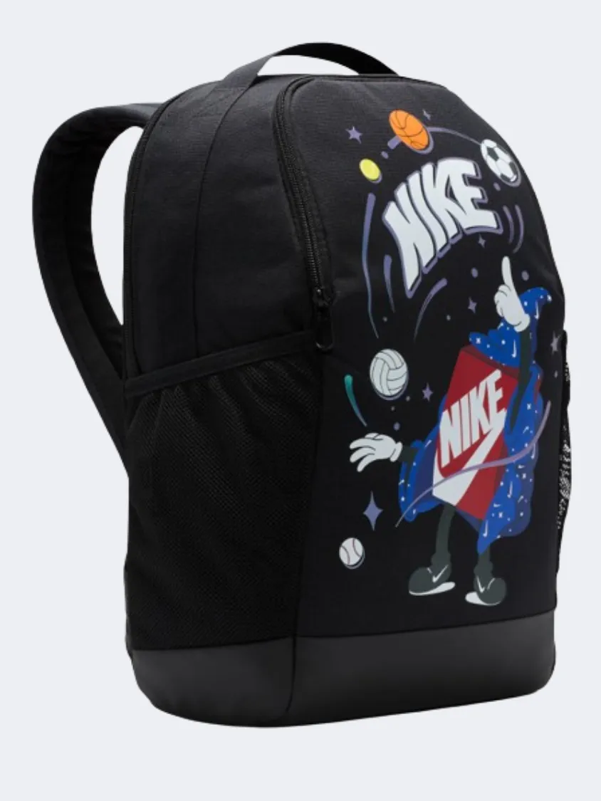 Nike Brasilia Unisex Lifestyle Bag Black/White