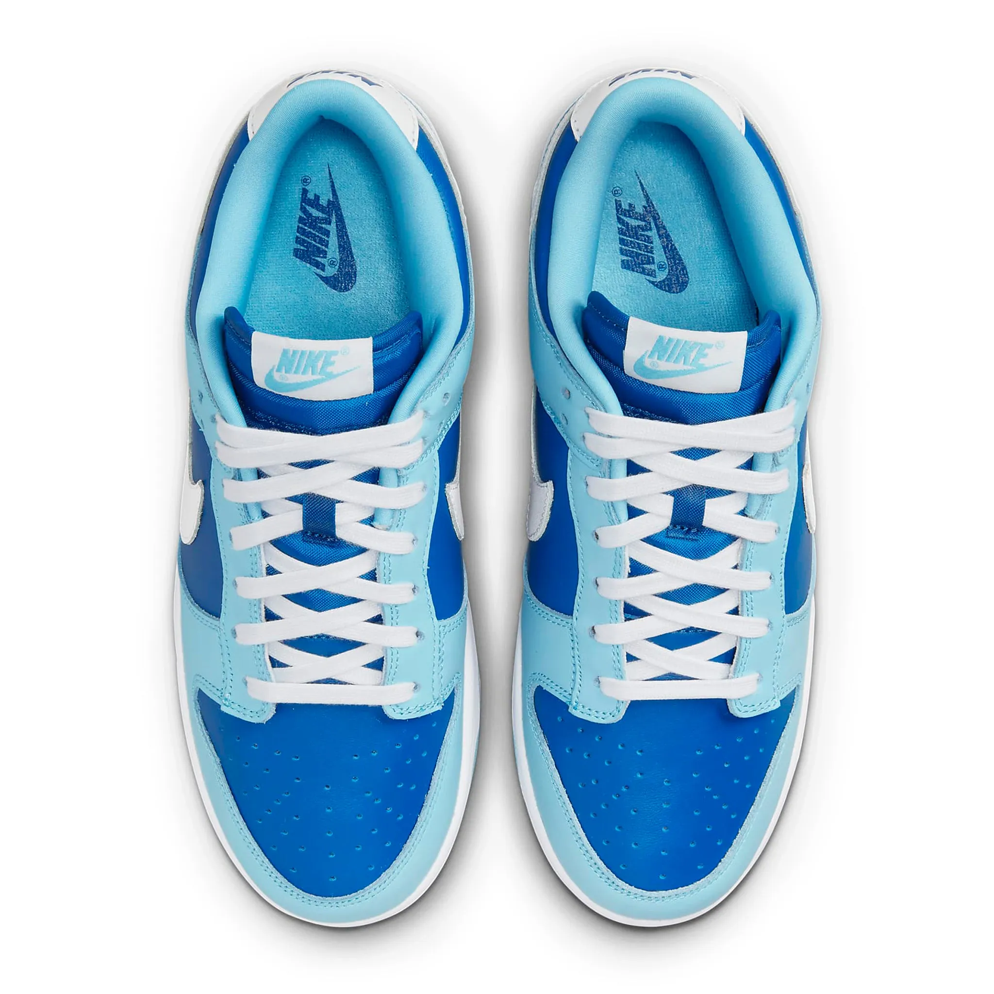 Nike Dunk Low Retro QS Flash White Argon Blue Flash