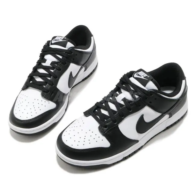 Nike wmns dunk low retro 2021 white black women casual lifestyle shoe dd1503-101