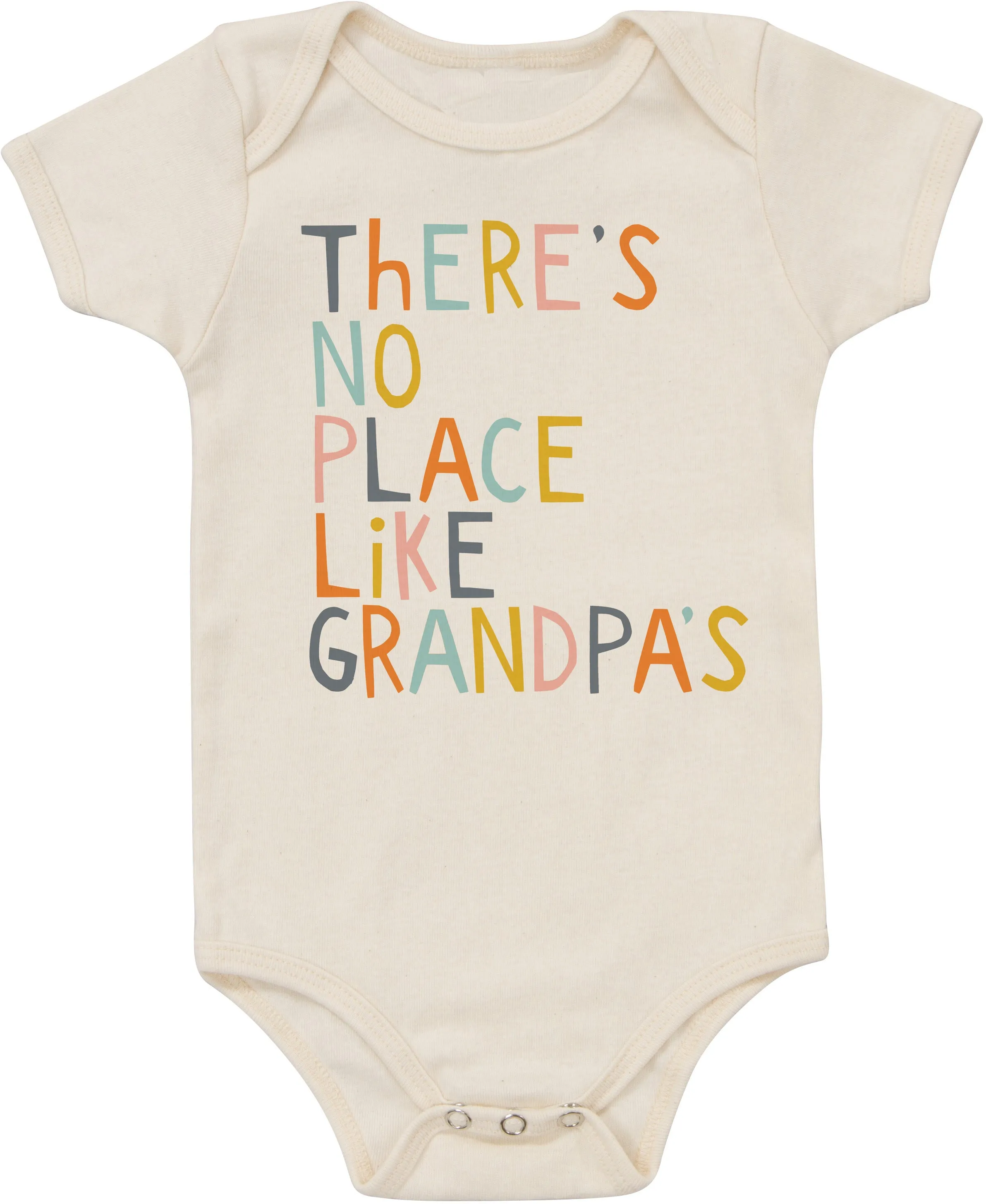 No Place Like Grandpa's Organic Onesie