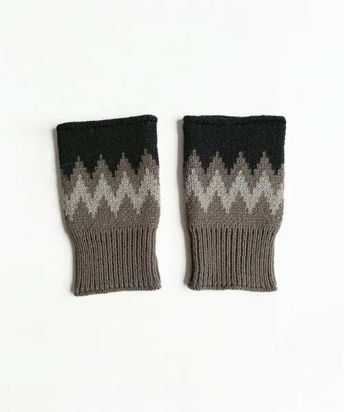 Number Nine Zigzag Jacquard Arm Warmer