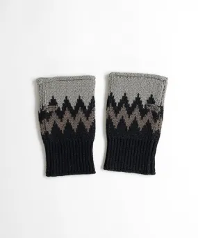 Number Nine Zigzag Jacquard Arm Warmer