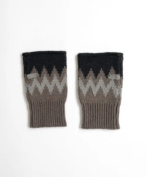 Number Nine Zigzag Jacquard Arm Warmer