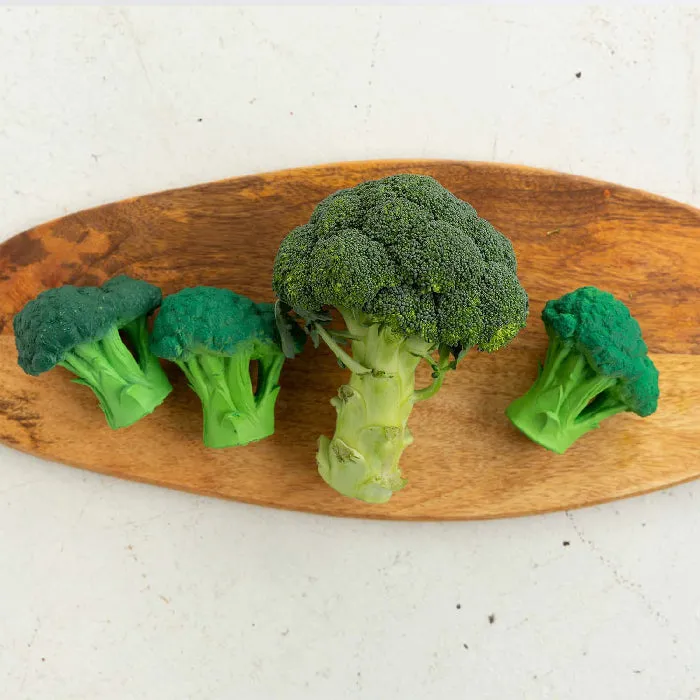 Oli&Carol Natural Rubber Teething Toy Brucy The Broccoli