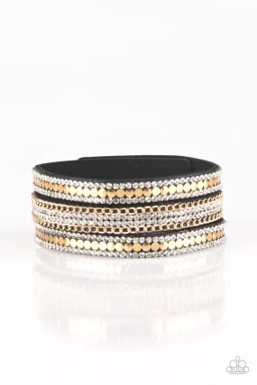 Paparazzi Fashion Fanatic - Gold Bracelet