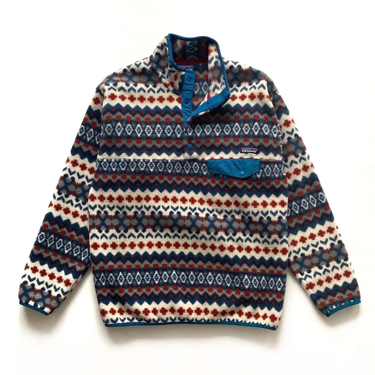 Patagonia Fall 2015 Aztec Print Snap-T Synchilla Fleece