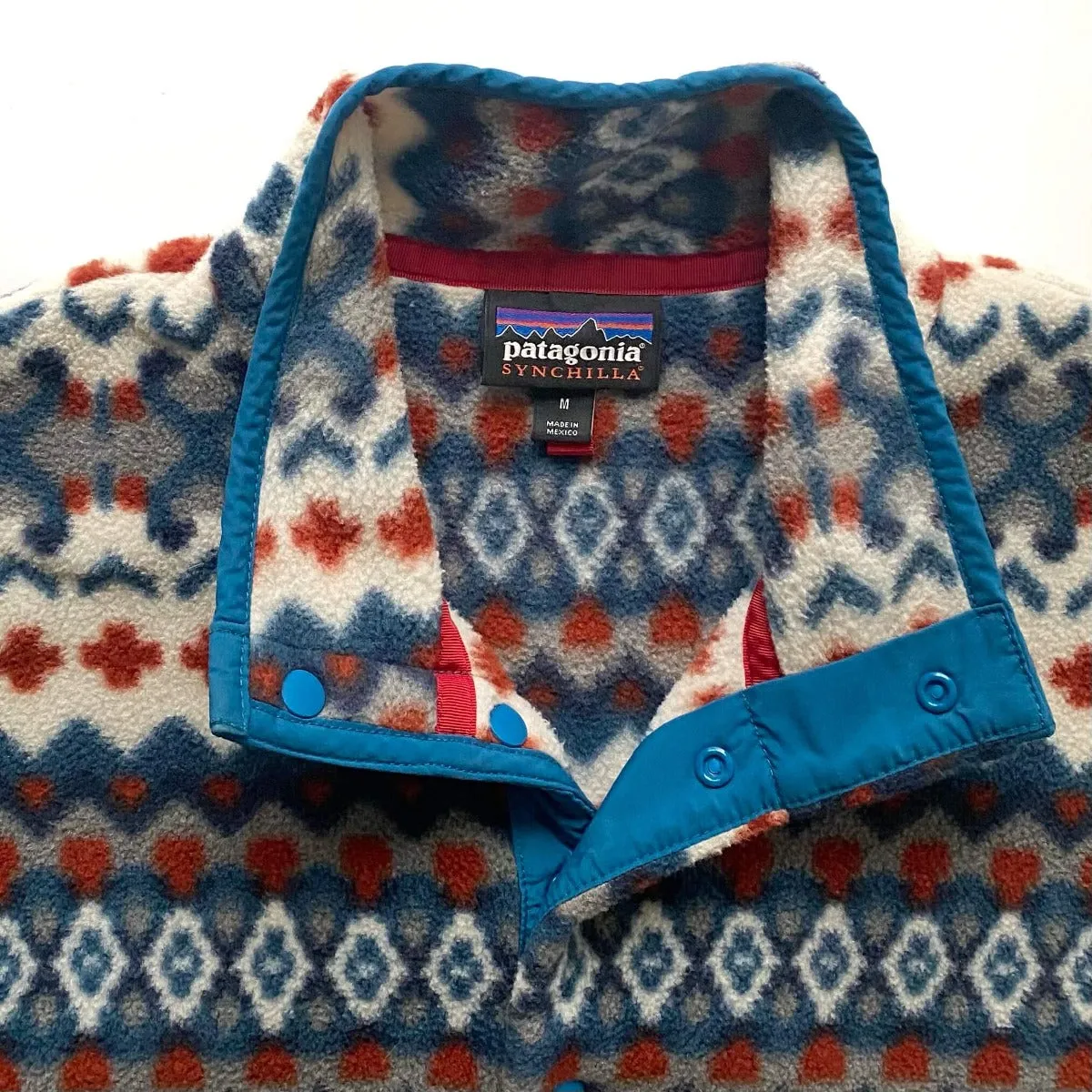 Patagonia Fall 2015 Aztec Print Snap-T Synchilla Fleece