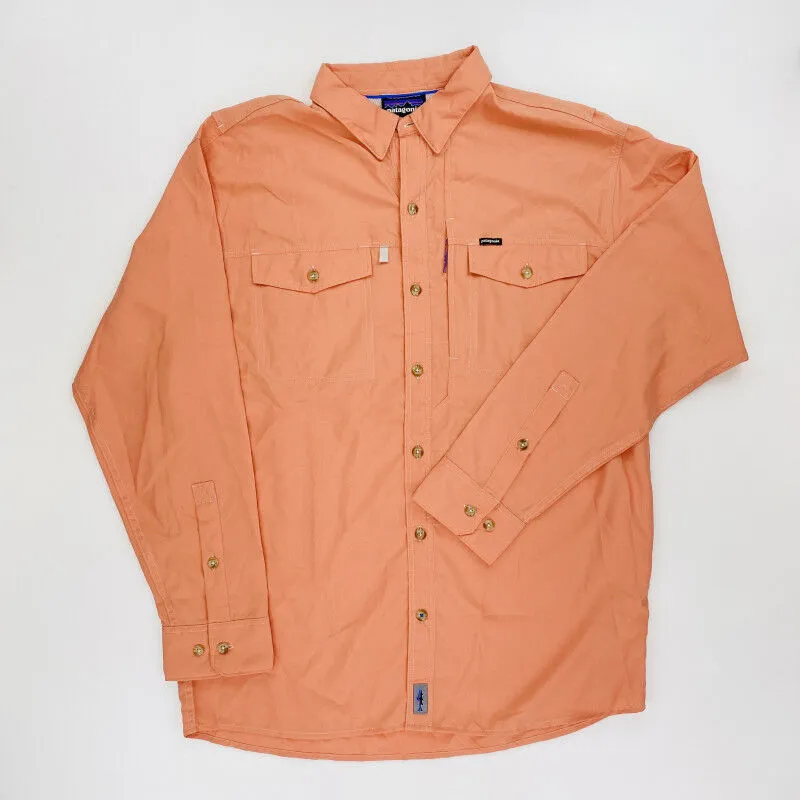 Patagonia  M's L/S Sol Patrol II Shirt - Camicia di seconda mano - Uomo - Arancia - M