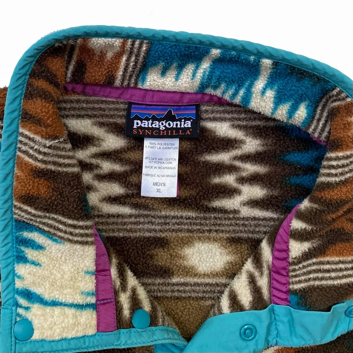 Patagonia Spring '14 Patterned Snap-T Synchilla Fleece