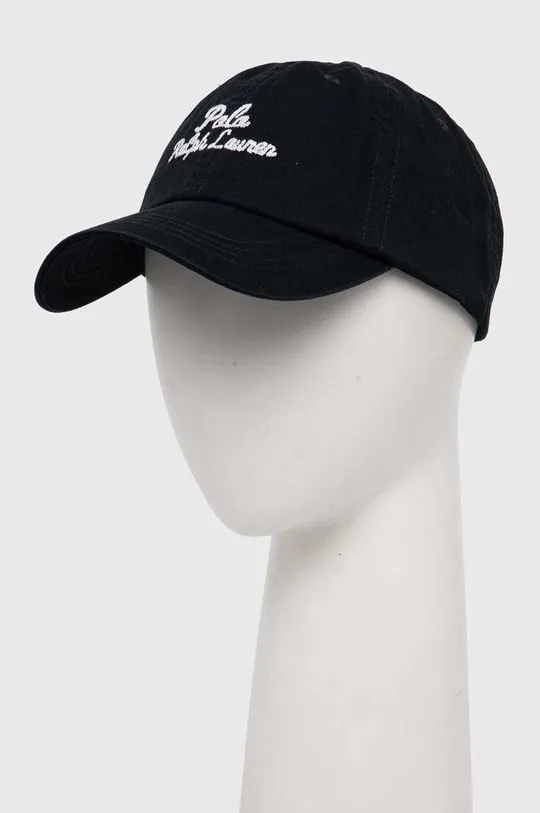 Polo Ralph Lauren cotton baseball cap black color 211954882