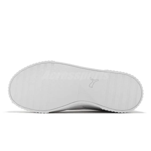 Puma Carina Lux L White Gold Women Casual Lifestyle Shoe...