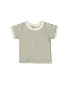 Quincy Mae Ringer Tee | Pistachio