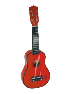 Red Acoustic Guitar