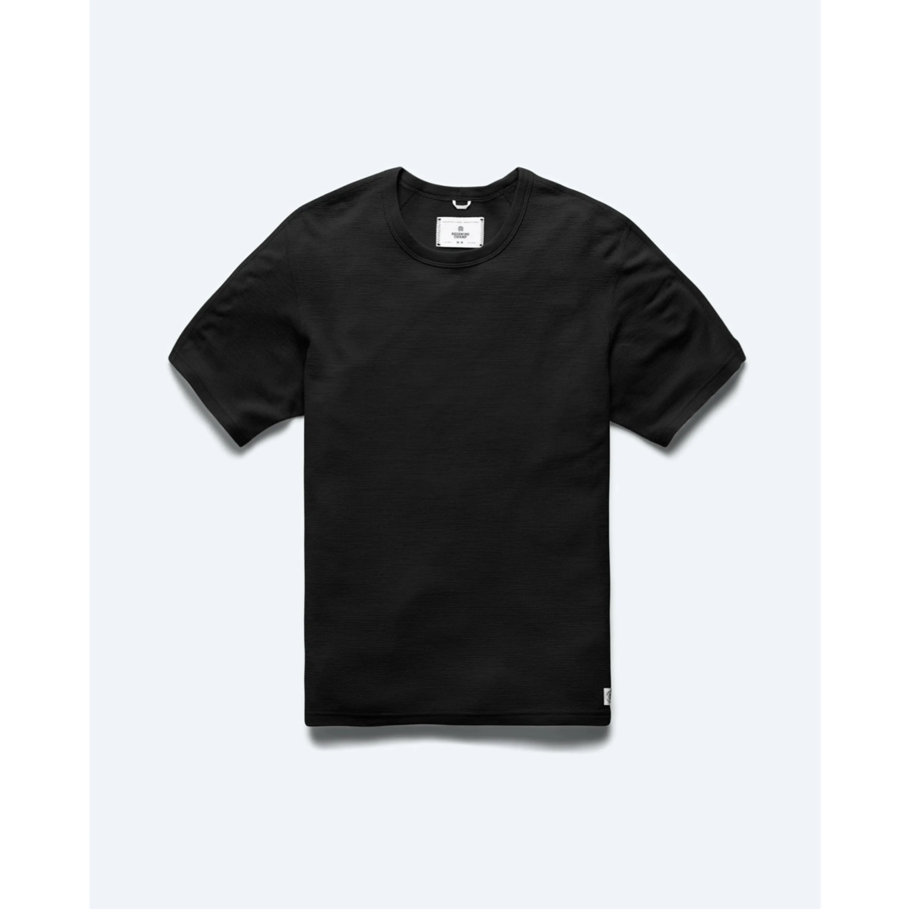 REIGNING CHAMP  |Crew Neck Wool Street Style Plain Short Sleeves Logo