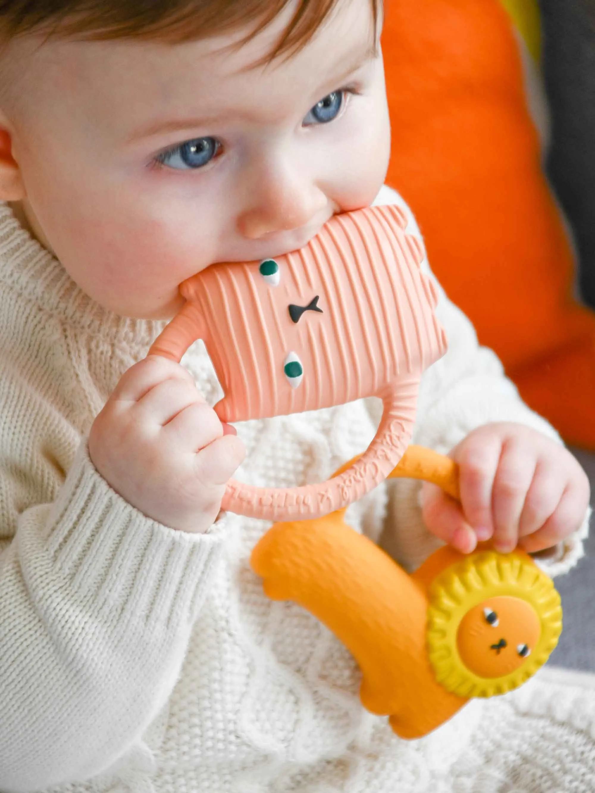 Richie Lion Teething Ring