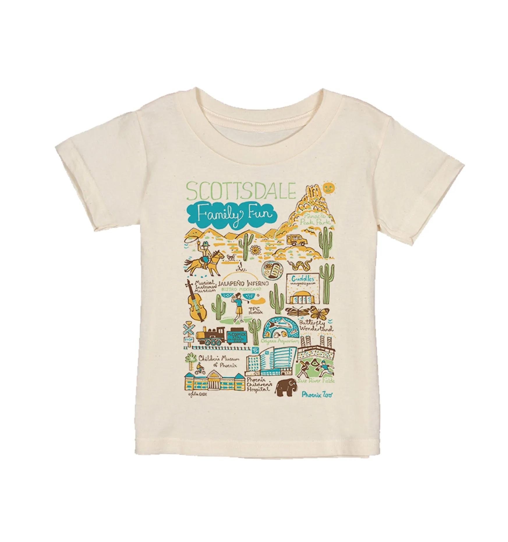 Scottsdale Family Fun Organic Onesie & Tee