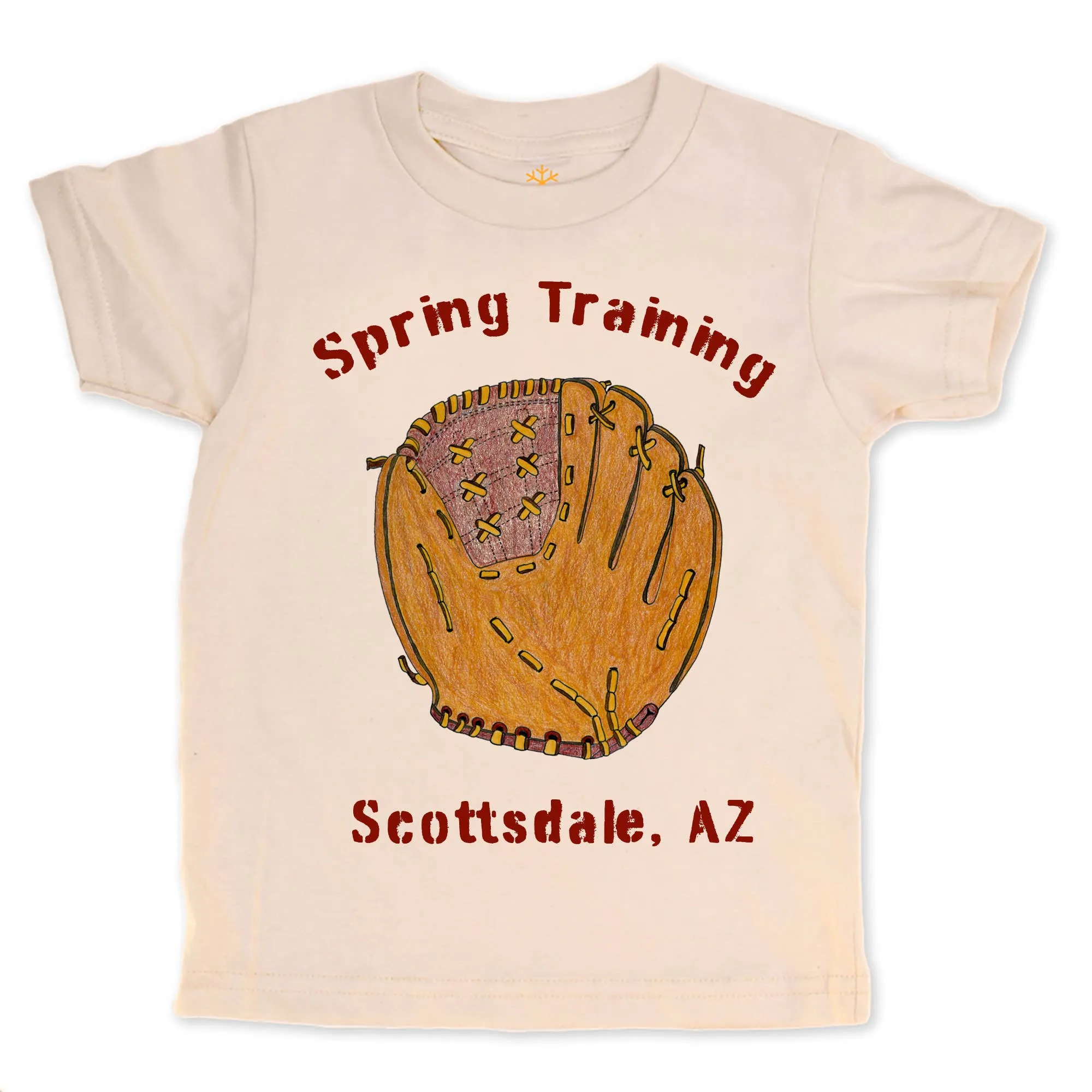 Scottsdale Spring Training Baseball Glove Tee / Onesie