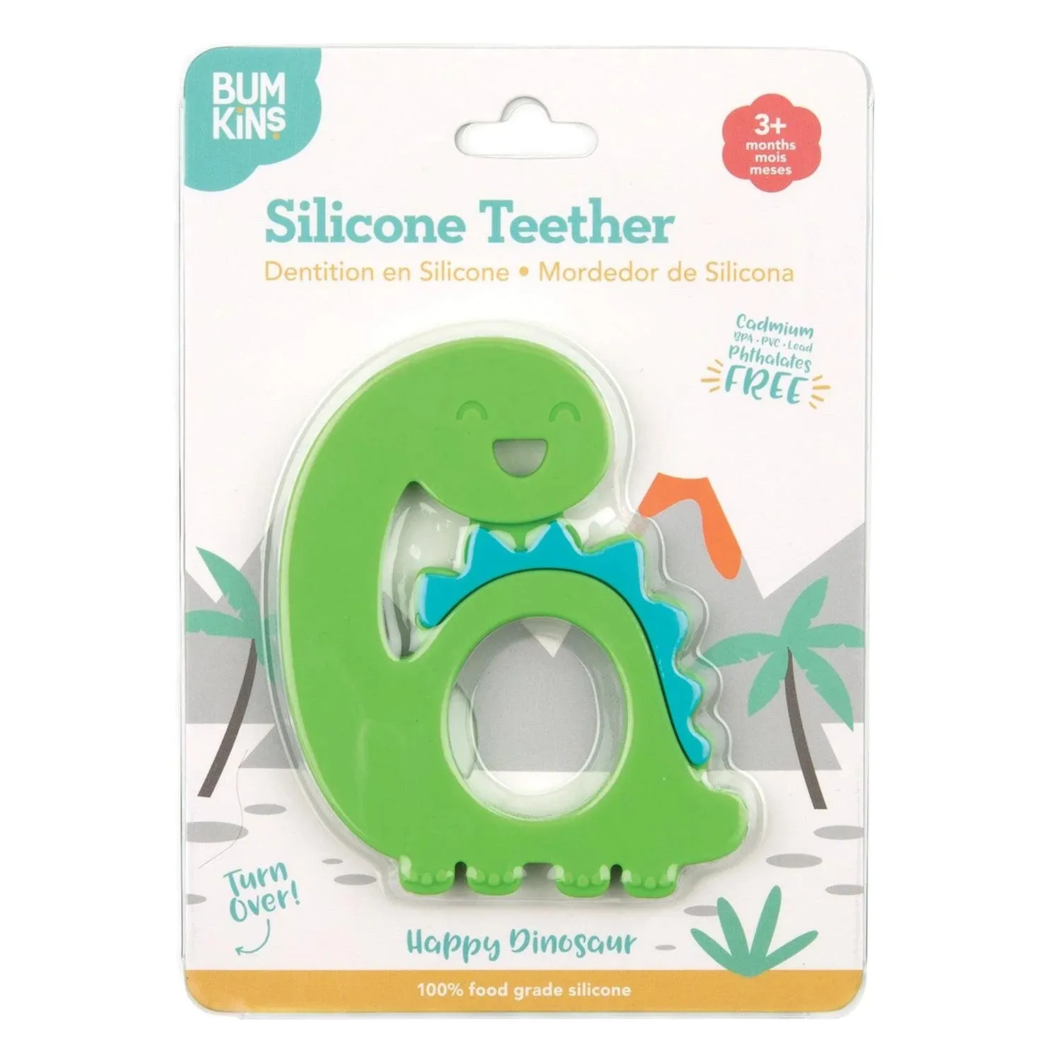 Silicone Teether: Dinosaur