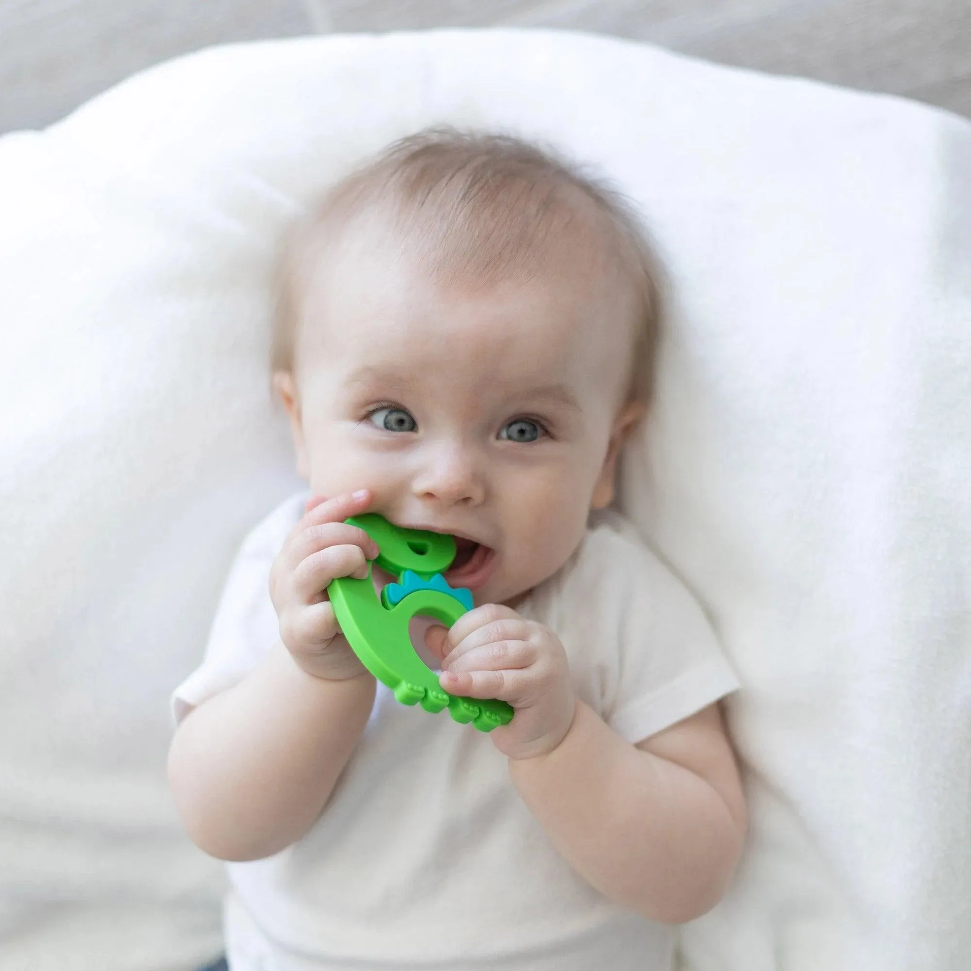 Silicone Teether: Dinosaur