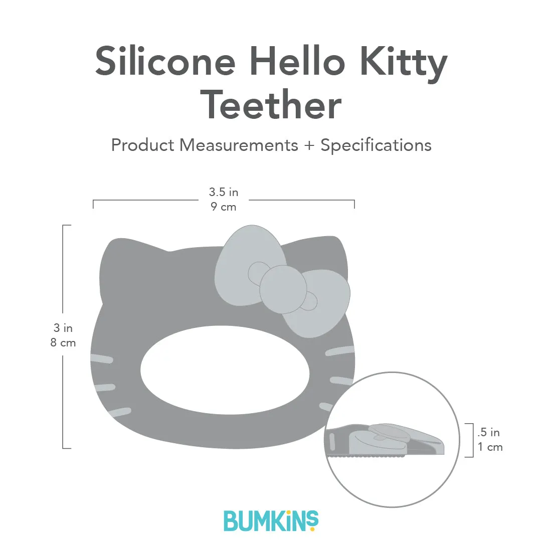 Silicone Teether: Hello Kitty