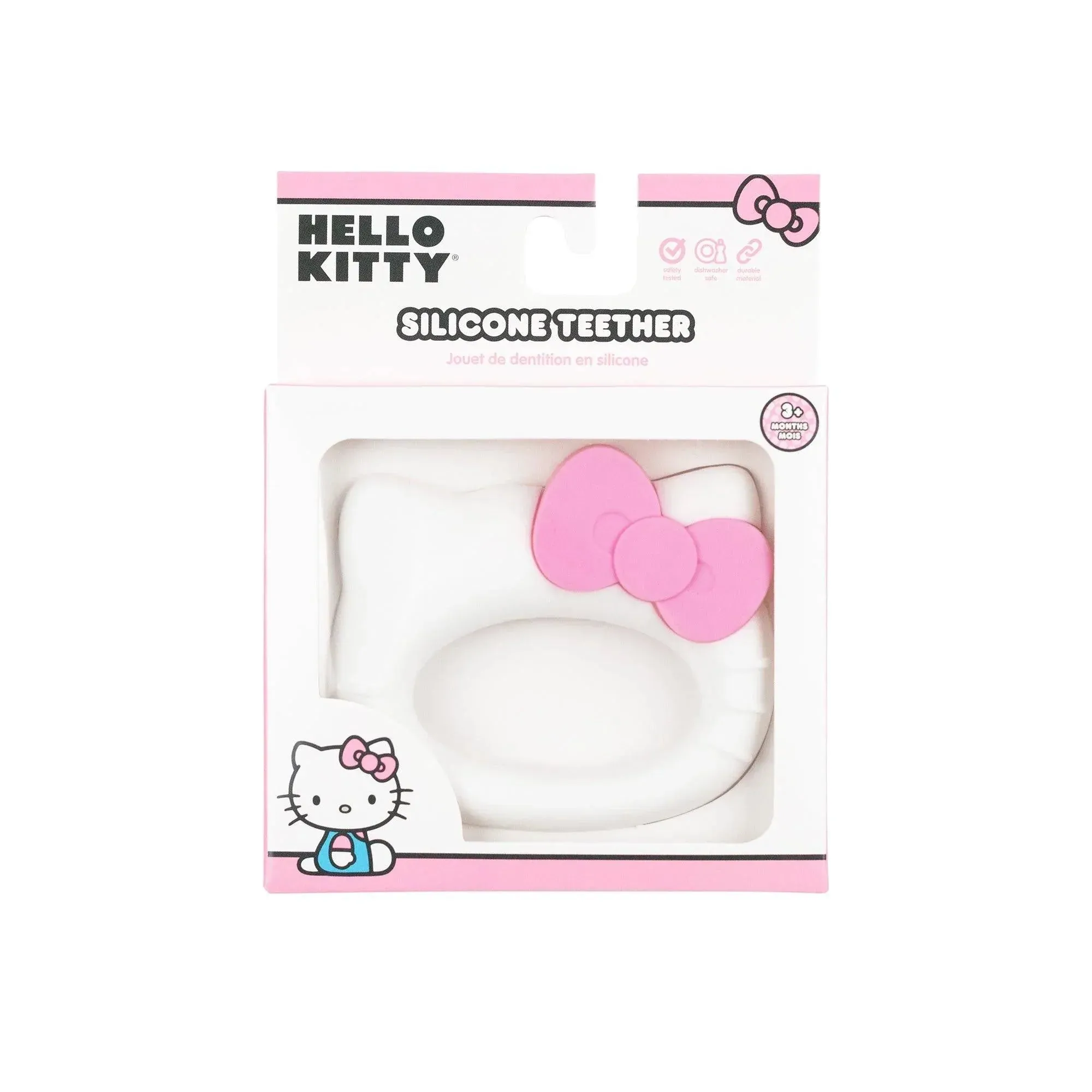 Silicone Teether: Hello Kitty