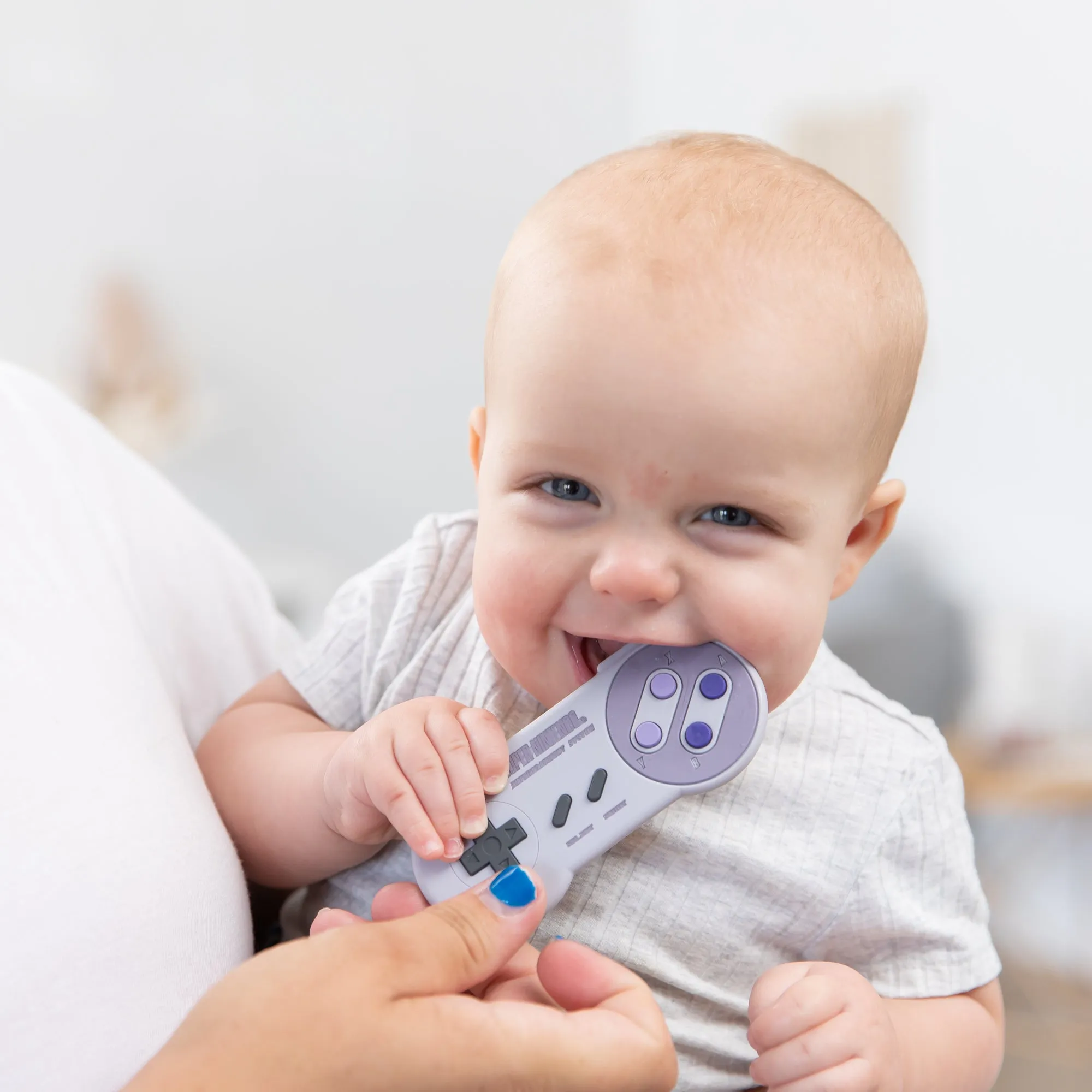 Silicone Teether: Nintendo SNES Controller