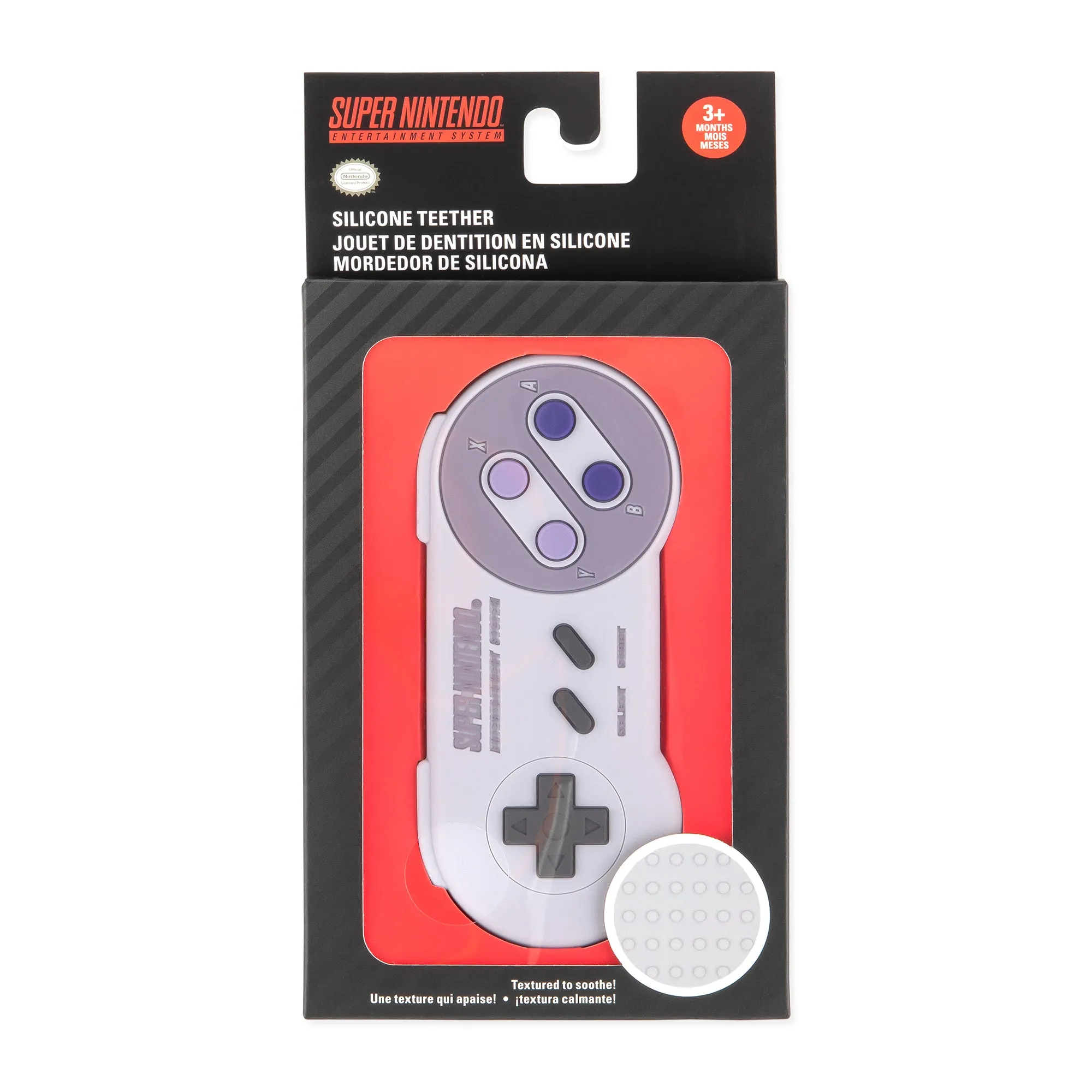 Silicone Teether: Nintendo SNES Controller