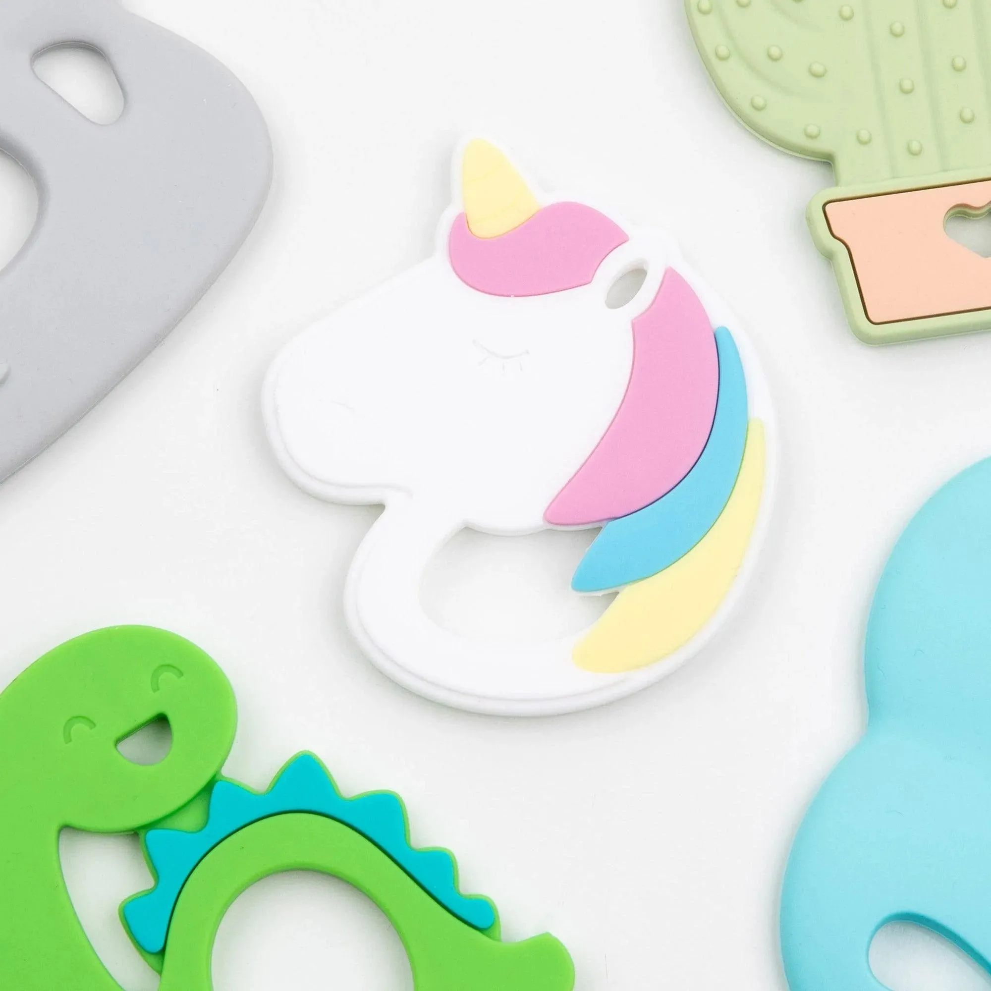 Silicone Teether: Unicorn