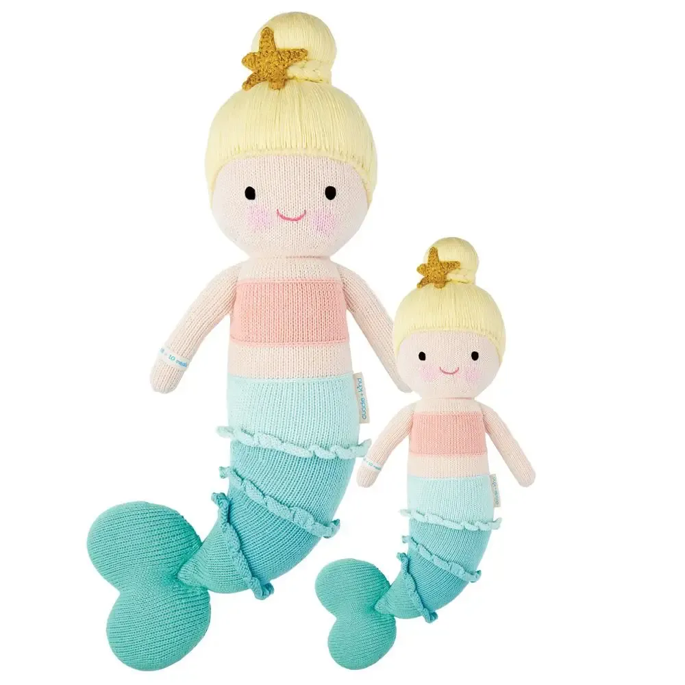 Skye Mermaid Knit Dolls by Cuddle & Kind