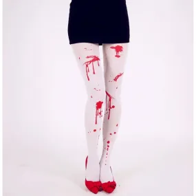 Spooktacular Bloody Skull Pantyhose – Dare to Scare! | Marvis