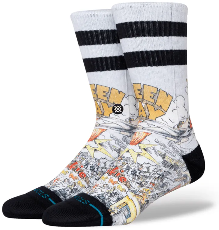 Stance Socks Unisex Green Day Basket Case