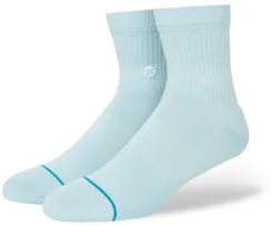 Stance Socks Unisex Icon Quarter Light Blue