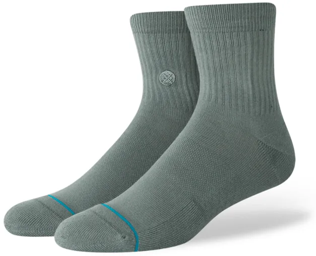 Stance Socks Unisex Icon Quarter Teal