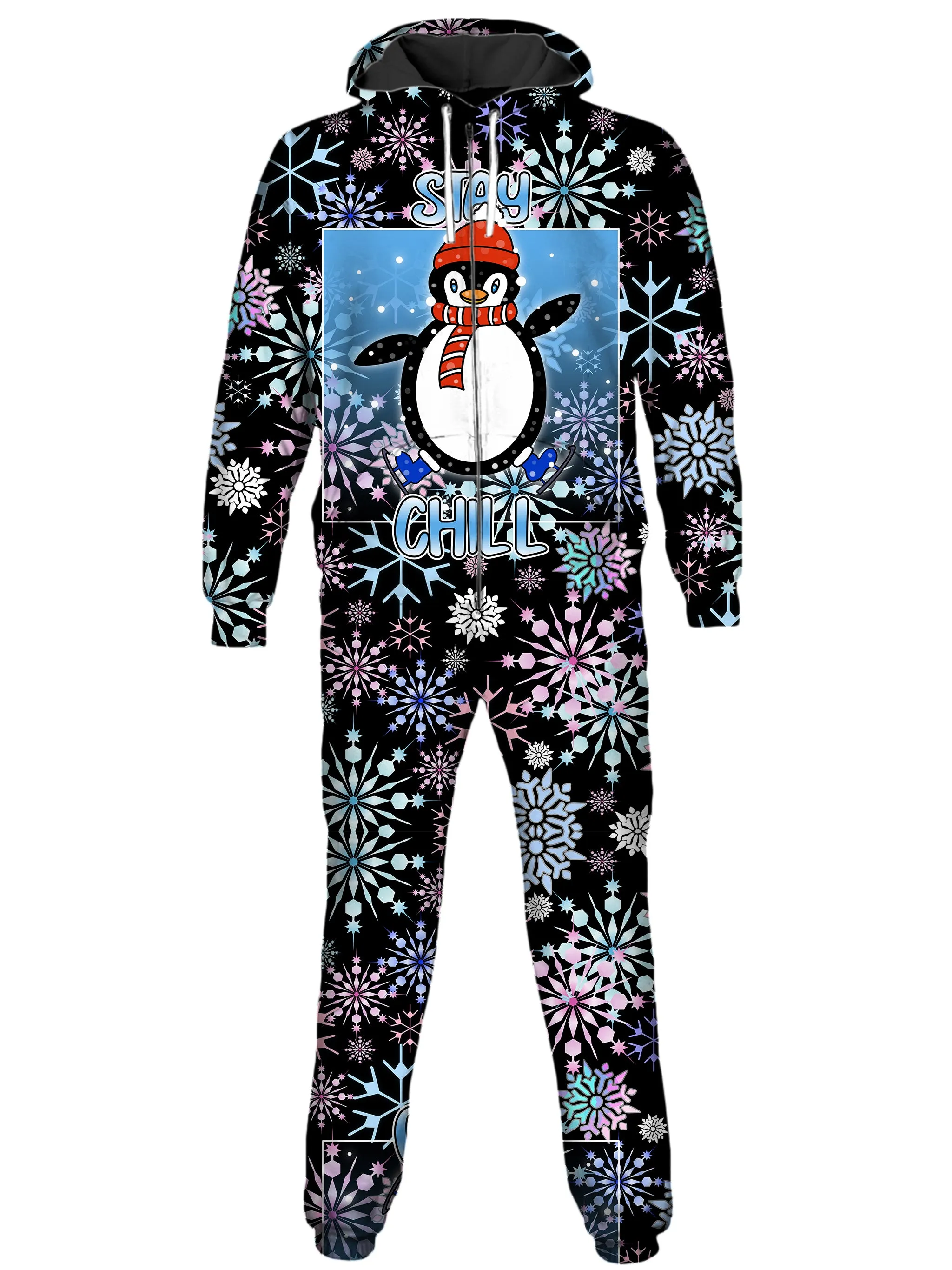 Stay Chill Winter Penguin Onesie