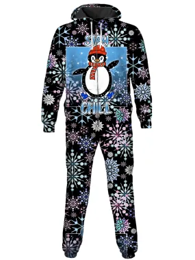 Stay Chill Winter Penguin Onesie