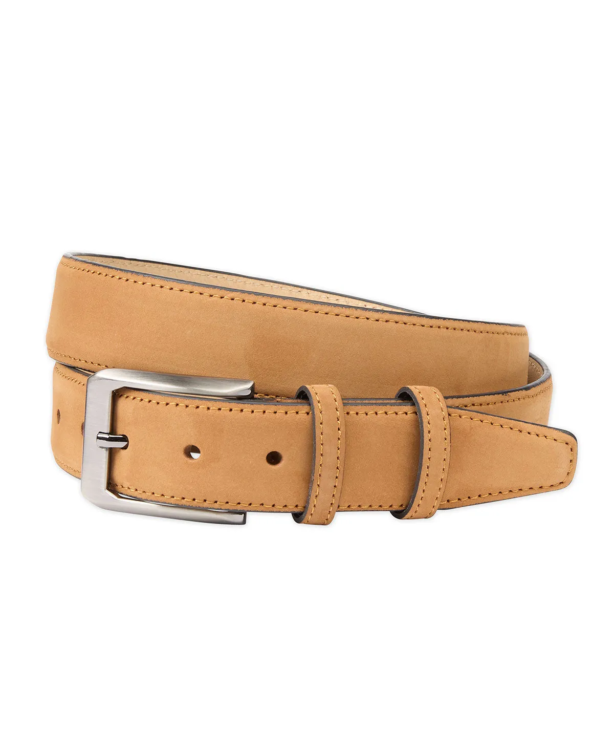 Suede Calf Skin Belt