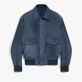 Suede Flight Jacket